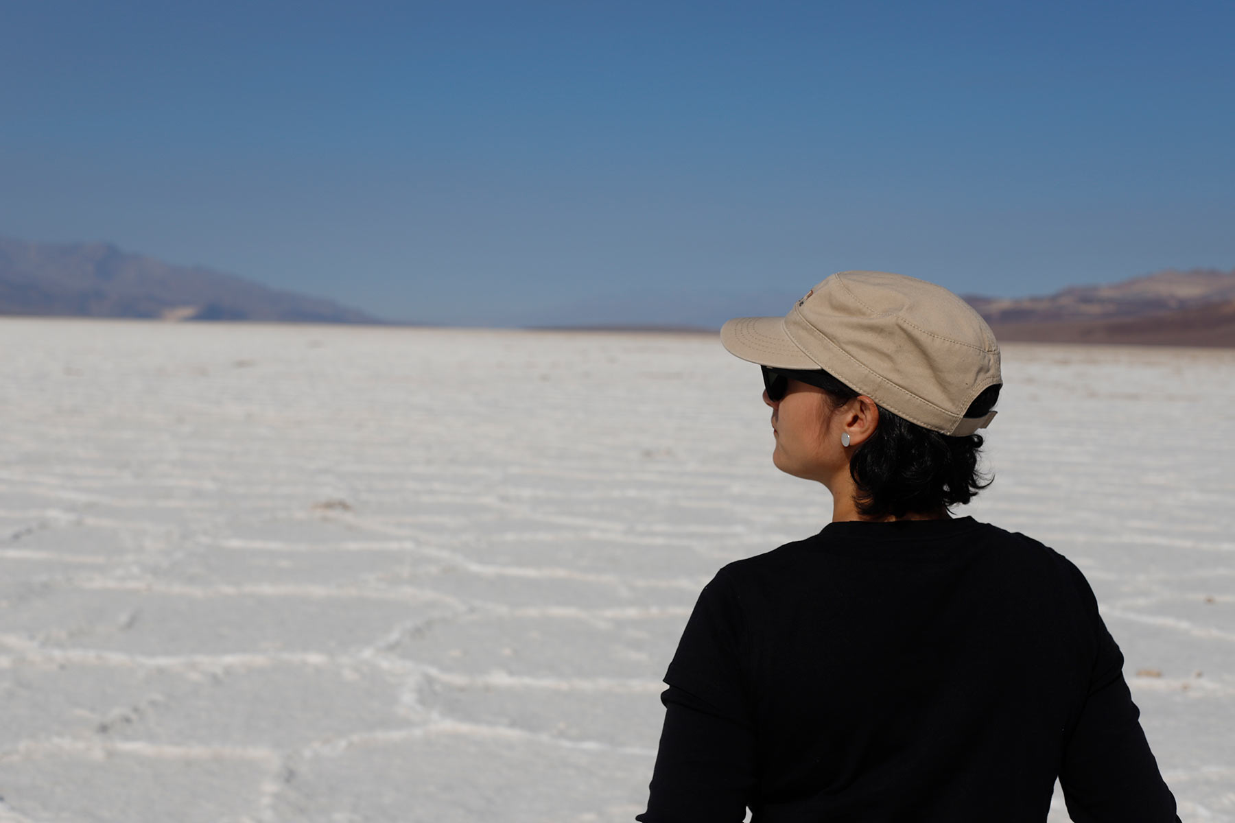 Nawal Hahad in Death Valley